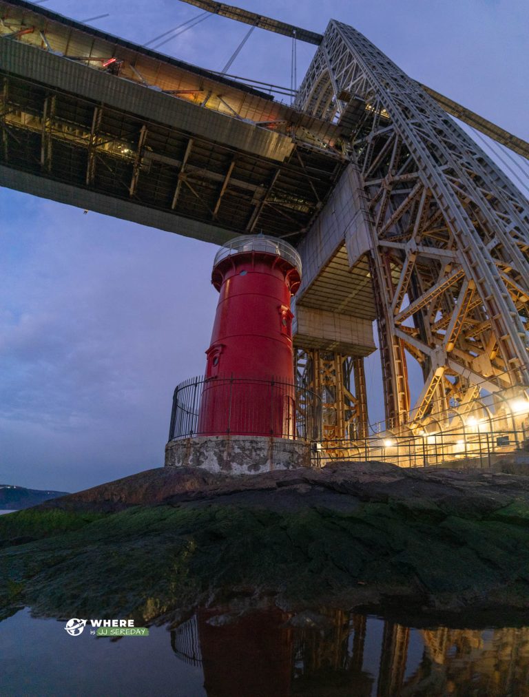 Finding The Little Red Lighthouse Hidden Under the George Washington Bridge