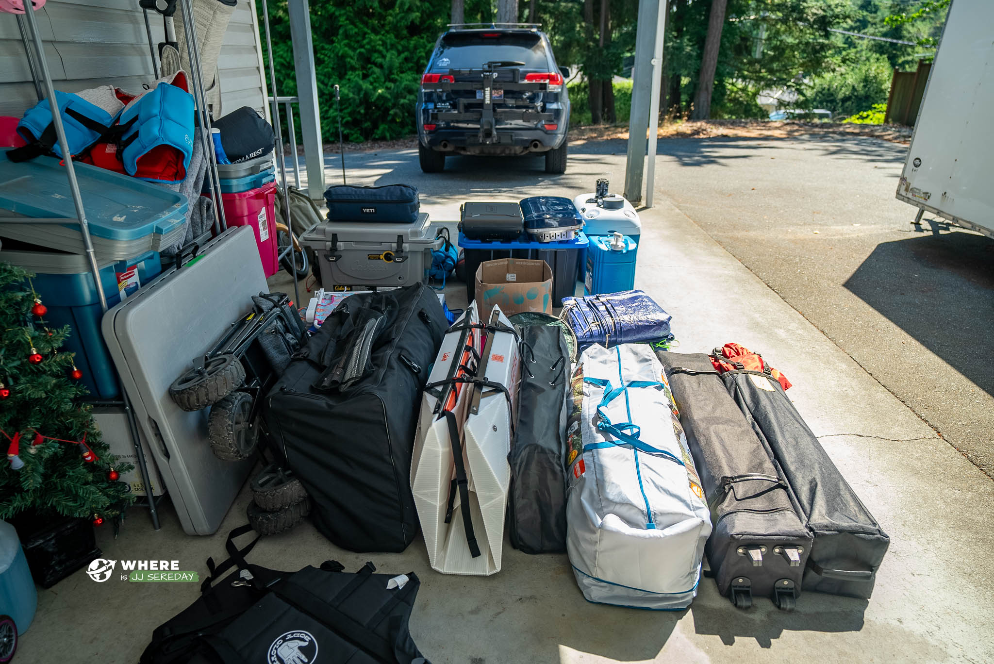 How We Packed: 4 Days Tent Camping At The Lake